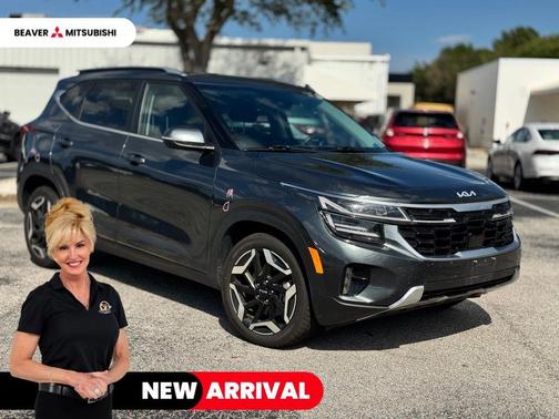 Gravity Gray 2024 Kia Seltos SX