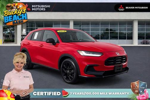Milano Red 2024 Honda HR-V Sport