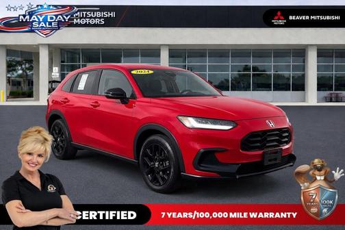 Milano Red 2024 Honda HR-V Sport