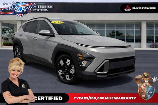 Cyber Gray Metallic 2024 Hyundai KONA SEL