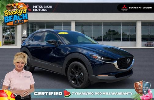 Deep Crystal Blue Mica 2024 Mazda CX-30 Select
