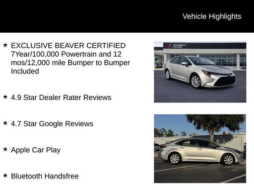 2022 Toyota Corolla LE