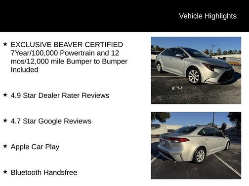 2022 Toyota Corolla LE