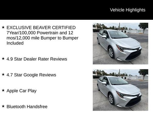 2022 Toyota Corolla LE