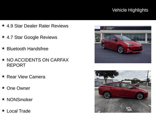 2016 Toyota Prius Three Touring