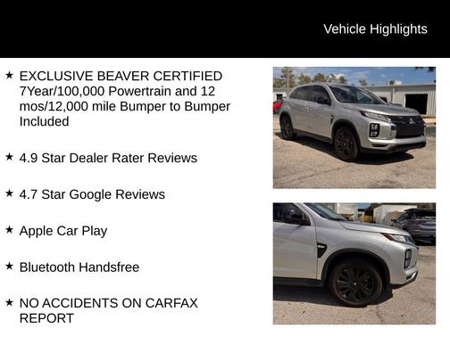 2025 Mitsubishi Outlander Sport 2.0 LE