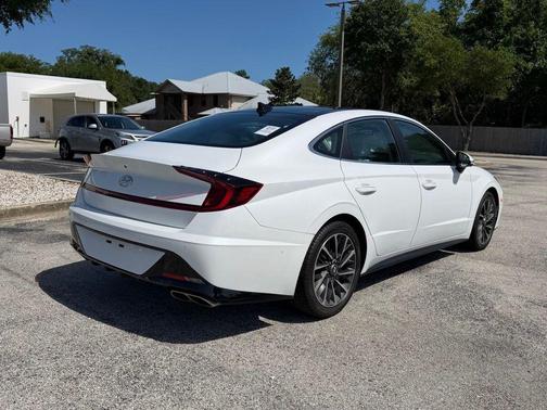 Quartz White 2020 Hyundai SONATA Limited
