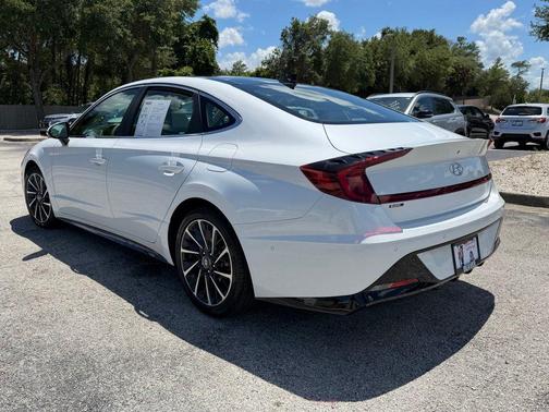 Quartz White 2020 Hyundai SONATA Limited