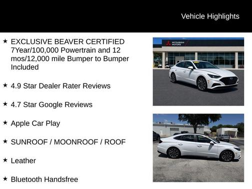 Quartz White 2020 Hyundai SONATA Limited