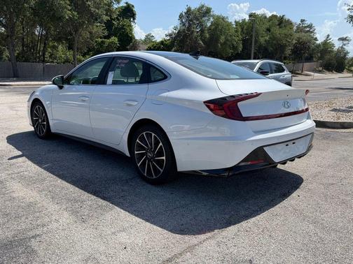 Quartz White 2020 Hyundai SONATA Limited