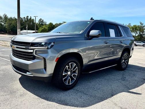 Satin Steel Metallic 2021 Chevrolet Tahoe LT