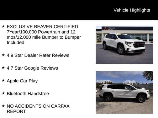 2025 GMC Acadia Elevation