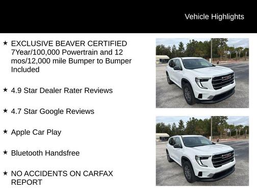 2025 GMC Acadia Elevation