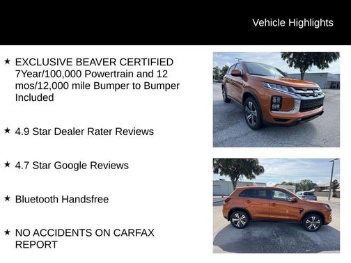 2025 Mitsubishi Outlander Sport 2.0 ES