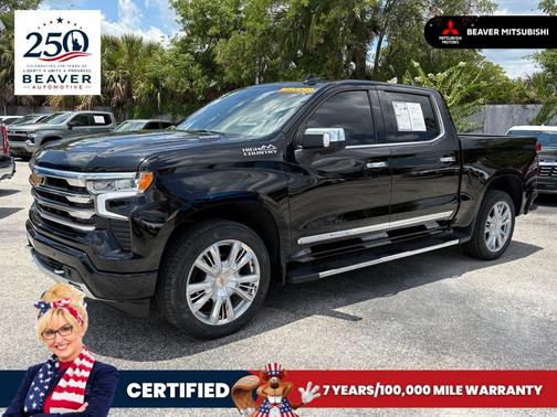Black 2024 Chevrolet Silverado 1500 High Country
