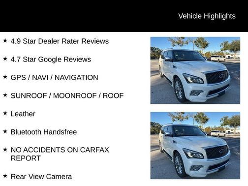 2017 INFINITI QX80 Base