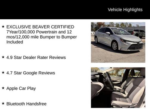 2025 Toyota Corolla LE