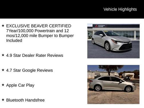 Classic Silver Metallic 2025 Toyota Corolla LE