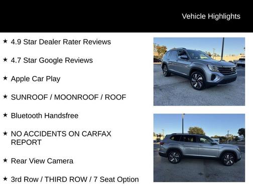 2024 Volkswagen Atlas 2.0T SE