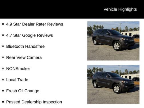 2016 Jeep Grand Cherokee Laredo