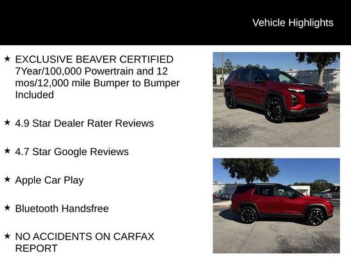 2025 Chevrolet Equinox RS