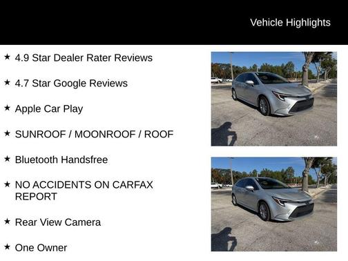 2023 Toyota Corolla Hybrid XLE