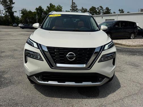 Pearl White Tri-Coat 2021 Nissan Rogue Platinum