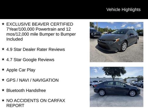 2025 Toyota Corolla Hybrid LE