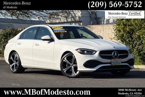 Polar White 2025 Mercedes-Benz C-Class C 300