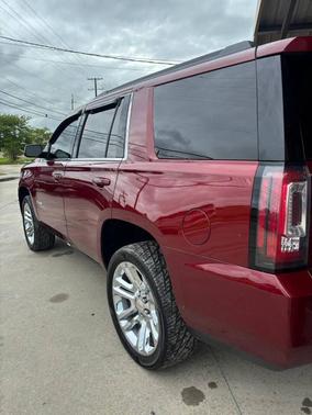 Crimson Red Tintcoat 2018 GMC Yukon SLT