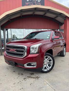 Crimson Red Tintcoat 2018 GMC Yukon SLT