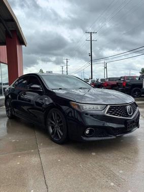 Crystal Black Pearl 2019 Acura TLX Technology