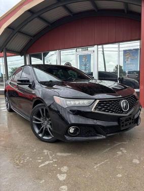 Crystal Black Pearl 2019 Acura TLX Technology