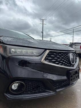 Crystal Black Pearl 2019 Acura TLX Technology