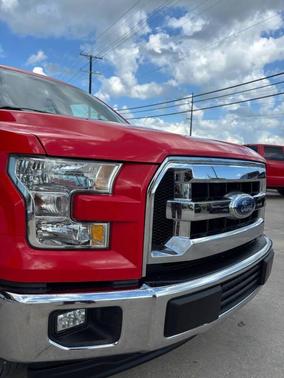 Red 2017 Ford F-150 XLT