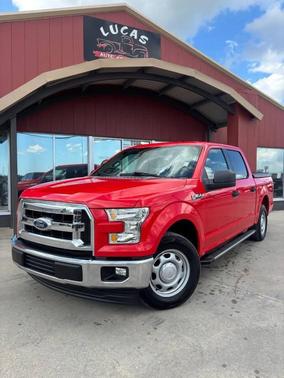 Red 2017 Ford F-150 XLT