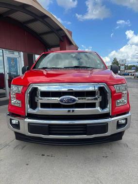 Red 2017 Ford F-150 XLT