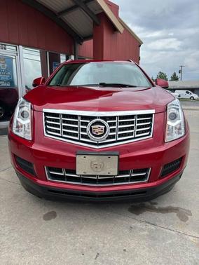 Red 2015 Cadillac SRX Luxury Collection