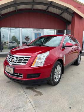 Red 2015 Cadillac SRX Luxury Collection