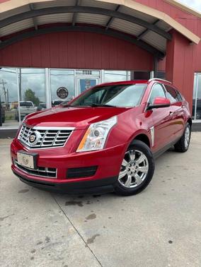 Red 2015 Cadillac SRX Luxury Collection