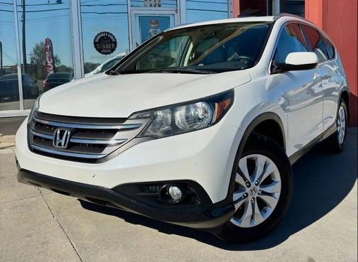 White Diamond Pearl 2013 Honda CR-V EX