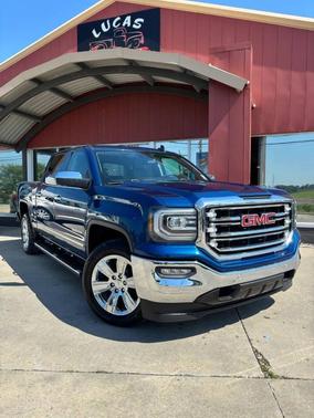 Stone Blue Metallic 2018 GMC Sierra 1500 SLT