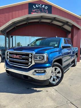 Stone Blue Metallic 2018 GMC Sierra 1500 SLT