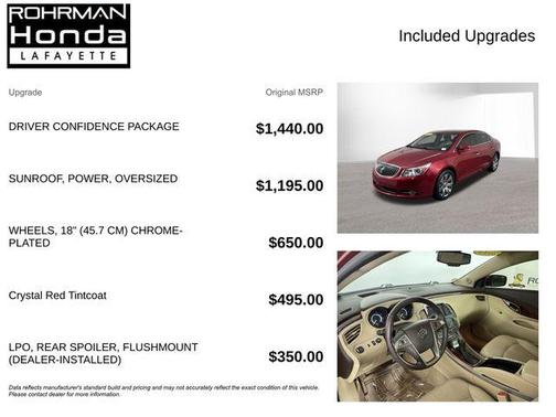 2013 Buick LaCrosse Leather