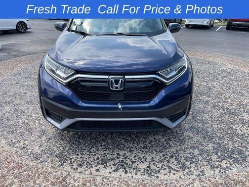 Obsidian Blue Pearl 2021 Honda CR-V Hybrid EX-L