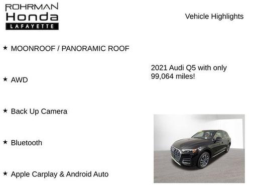 2021 Audi Q5 40 Premium Plus