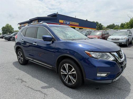 Caspian Blue 2017 Nissan Rogue SL