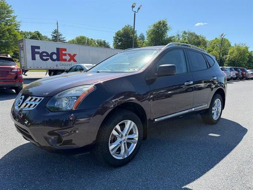 Black Amethyst 2015 Nissan Rogue Select S