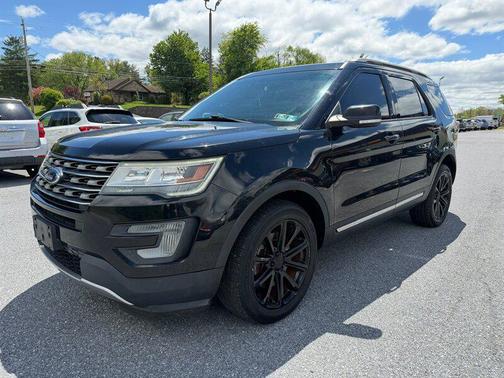 Shadow Black 2017 Ford Explorer XLT