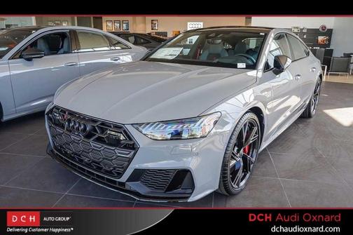 Nardo Gray / Black Roof 2025 Audi S7 2.9T quattro Premium Hatchback